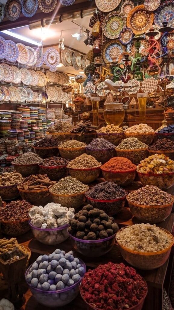 Old Delhi spice market