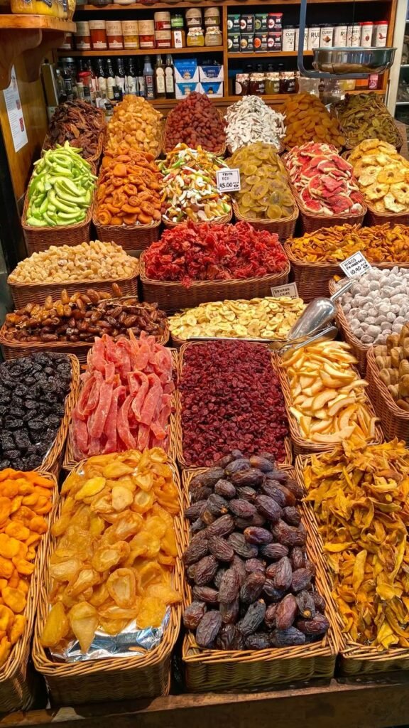 Old Delhi spice market